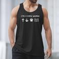 I'm A Simple Woman Jesus Coffee Dog Book Lover Christian Men Tank Top