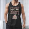If It Involves Books & Pajamas Count Me In Cute Pajama Night Men Tank Top
