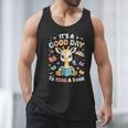 It's a Good Day To Read a Book Cute Giraffe Men Tank Top It's a Good Day To Read a Book Cute Giraffe Men Tank Top