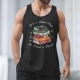 It's a Good Day To Read a Book Floral Stack Tee Men Tank Top