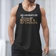 Jolabokaflod Because Books And Hot Chocolate Men Tank Top