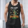 Just a Boy Who Loves Dragons And Books Reading Dragon Men Tank Top Just a Boy Who Loves Dragons And Books Reading Dragon Men Tank Top