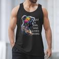 Just a Girl Who Loves Books Men Tank Top Just a Girl Who Loves Books Men Tank Top