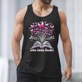Just a Girl Who Loves Books Reading Book Butterfly Bookworm Men Tank Top