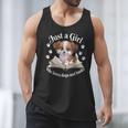 Just a Girl Who Loves Dogs And Books Cute Dog Men Tank Top Just a Girl Who Loves Dogs And Books Cute Dog Men Tank Top