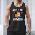 Just A Girl Who Loves Dogs And Books Reading Dog Puppy Lover Men Tank Top Just A Girl Who Loves Dogs And Books Reading Dog Puppy Lover Men Tank Top