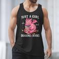 Just A Girl Who Loves Dragons And Books Dragon Reading Lover Men Tank Top Just A Girl Who Loves Dragons And Books Dragon Reading Lover Men Tank Top