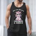 Just a Girl Who Loves Unicorns & Books Bookish Unicorn Love Men Tank Top Just a Girl Who Loves Unicorns & Books Bookish Unicorn Love Men Tank Top
