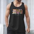Just One More Chapter Book Lovers Reading Teacher Men Tank Top