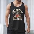 Just One More Chapter Skeleton Reading Book Lover Men Tank Top