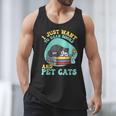 I Just Want To Read Books And Pet Cats Cat Book Lovers Men Tank Top I Just Want To Read Books And Pet Cats Cat Book Lovers Men Tank Top