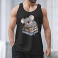 Koala Reading Book Pajama Sleep Men Tank Top