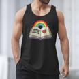 Libraries Are For Everyone Book LGBTQ Ally Gay Pride Month Men Tank Top