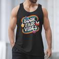 Library Book Fair Vibe Groovy Retro School Reading Nostalgic Men Tank Top Library Book Fair Vibe Groovy Retro School Reading Nostalgic Men Tank Top