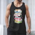 Life Of A Reader Book Lovers Book Nerds Bookworm Men Tank Top