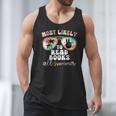 Most Likely To Read Books All Summer Teacher Student Men Tank Top Most Likely To Read Books All Summer Teacher Student Men Tank Top