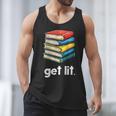 Get Lit With Books Men Tank Top