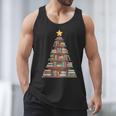 Literary Book Tree Bookish Shelf Art For Avid Readers Men Tank Top Literary Book Tree Bookish Shelf Art For Avid Readers Men Tank Top