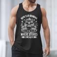 Literary Grandma Reading Club Book Lover Story Enthusiast Men Tank Top