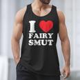 I Love Fairy Smut Book Lover Saying Men Tank Top I Love Fairy Smut Book Lover Saying Men Tank Top
