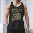 Loyal To The Shelf Knight Panther Book Lover Men Tank Top