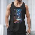 Magic Books Butterflies Fantasy Nature Tea Enchanting Men Tank Top Magic Books Butterflies Fantasy Nature Tea Enchanting Men Tank Top