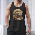 Nerdy Bearded Dragon Glasses Book Reading Men Tank Top Nerdy Bearded Dragon Glasses Book Reading Men Tank Top