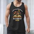 A New Chapter Begins Retired 2026 Floral Book Butterfly Tee Men Tank Top