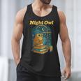 Night Owl Cozy Reading Tea Coffee Lover Bookworm Cute Men Tank Top Night Owl Cozy Reading Tea Coffee Lover Bookworm Cute Men Tank Top