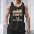 I Have No Shelf Control Book Lover Bookworms Men Tank Top I Have No Shelf Control Book Lover Bookworms Men Tank Top
