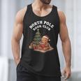 North Pole Book Club Gingerbread Christmas Reading Men Tank Top North Pole Book Club Gingerbread Christmas Reading Men Tank Top