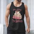 Not Today I'm Booked Book Lover Book Stack Coquette Bow Men Tank Top Not Today I'm Booked Book Lover Book Stack Coquette Bow Men Tank Top