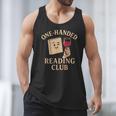 One-Handed Reading Club Smutty Book Lover Men Tank Top