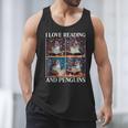 Penguin Love Reading And Penguins Child Book Lover Men Tank Top Penguin Love Reading And Penguins Child Book Lover Men Tank Top
