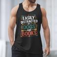 Pet Lover Joke Easily Distracted By Dogs And Books Men Men Tank Top Pet Lover Joke Easily Distracted By Dogs And Books Men Men Tank Top