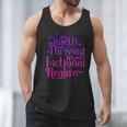 Quietly Thriving In Fictional Realms Book Lovers Men Tank Top