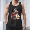 Raccoon Reading Books Matching Bookworm Readers Librarian Men Tank Top Raccoon Reading Books Matching Bookworm Readers Librarian Men Tank Top