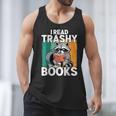Raccoon Smutty Book Lover Spicy Romance Novels Women's Men Tank Top