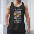 I Read Banned Books Bookworm Men Tank Top