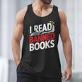 I Read Banned Books Defiant And Bold Men Tank Top