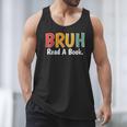 Read A Book Bruh English Teacher Reading Read A Book Men Tank Top