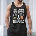 Read Books & Pet My Frenchton Owner Frenchton Lover Men Tank Top