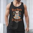 Read Books And Drink Coffee Cozy Book Lover Men Tank Top Read Books And Drink Coffee Cozy Book Lover Men Tank Top