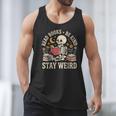 Read Books Be Kind Stay Weird Skeleton Reading Book Men Tank Top Read Books Be Kind Stay Weird Skeleton Reading Book Men Tank Top