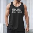 Read Books Lift Weights Fight Fascists Lovers Reading Men Tank Top Read Books Lift Weights Fight Fascists Lovers Reading Men Tank Top