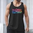 Read Books Lift Weights Fight Fascists Tie Dye Men Women Men Tank Top