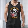 Read Books Lover Bookworm Cute Reading Just One More Chapter Men Tank Top