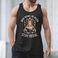 Read Books Be Weird Stay Feral Goat Men Tank Top Read Books Be Weird Stay Feral Goat Men Tank Top