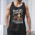 Read 'Em Cowgirl Saddle Up With A Good Book Rodeo Bookworm Men Tank Top