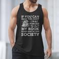 If You Can Read This I Was Forced To Put My Book Down Reader Men Tank Top